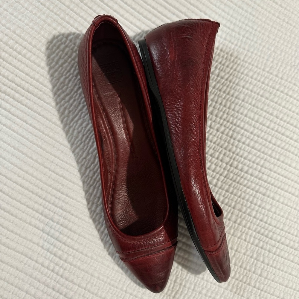FRYE | Alicia Ballet point toe leather flats - Picture 5 of 7